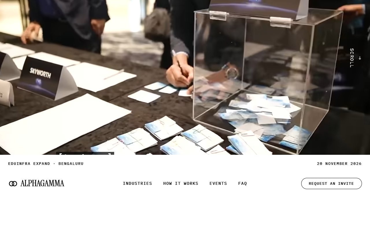 AlphaGamma website