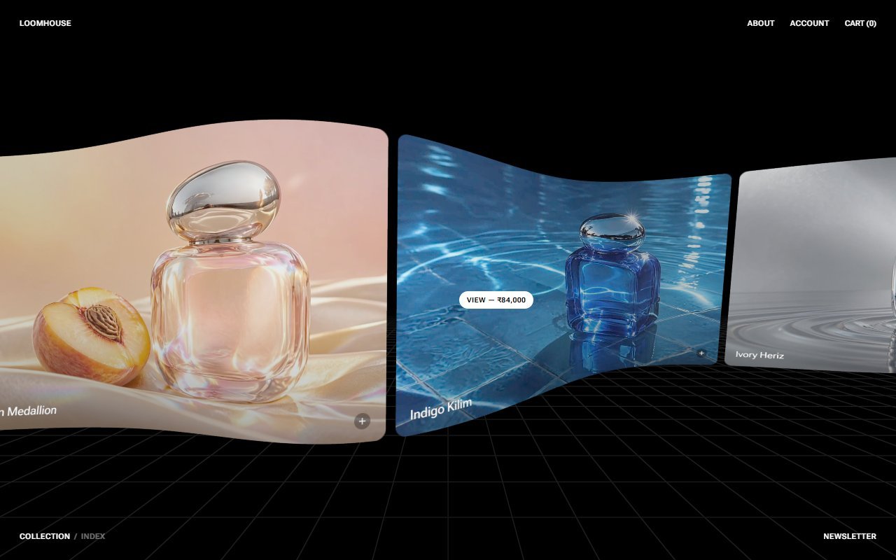 Perfume house website